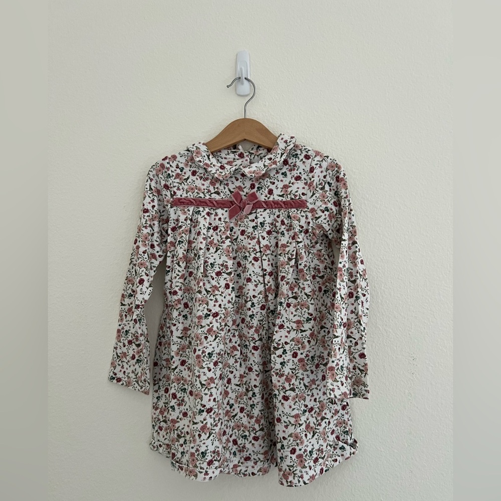 Trotters London Confiture Floral Long Sleeve Dress